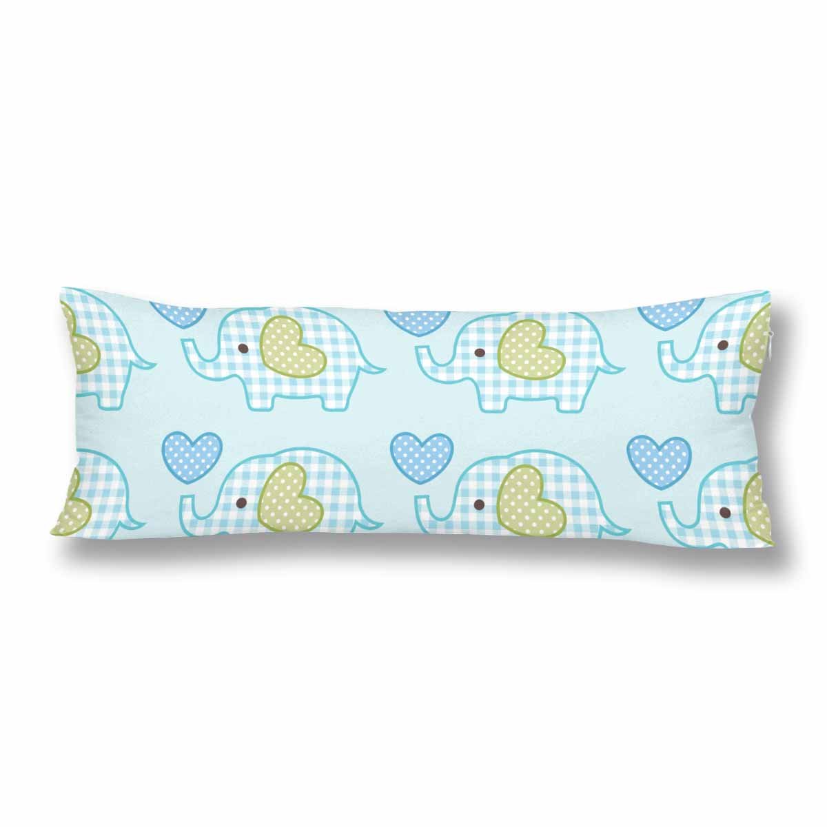 Amazon Com Interestprint Custom Cartoon Elephant Body Pillow
