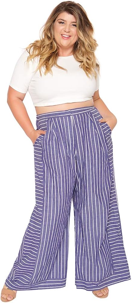 striped beach pants