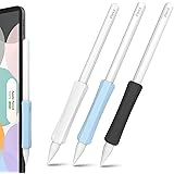 NIUTRENDZ 3 Pack Silicone Grip for Apple Pencil 2nd Generation & Apple Pencil (USB-C) Grip Ergonomic Design Protective Case C