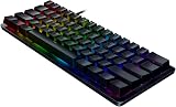 Razer Huntsman Mini Purple Switch 60% Keyboard UK Layout Black view 8