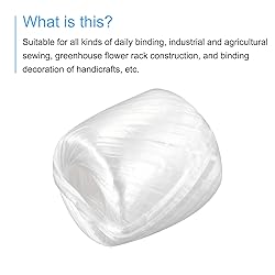 MECCANIXITY Polyester Nylon Plastic Rope Twine