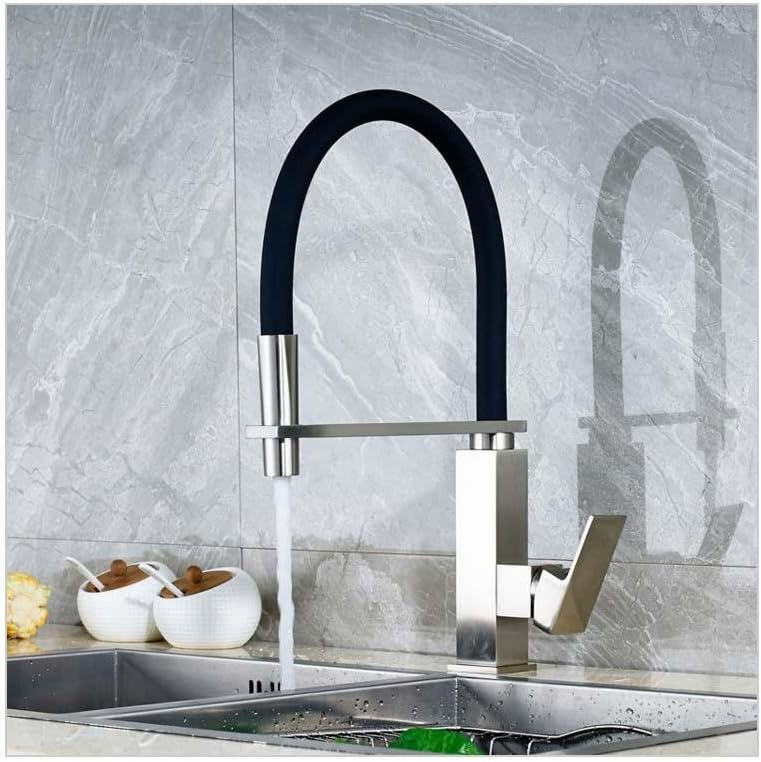 BL- Chrome Finish 3 Way Kitchen Purifier Faucets Deck Mount Pure Water Flow Filter Tap
