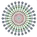HOT Sale!Beach Hippie Tapestry,Canserin Bohemian Round Towel Yoga Mat (White)