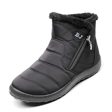 Cattle Shop Womens Snow Boots Winter Ankle Plush Lining Anti Slip Warm Boot