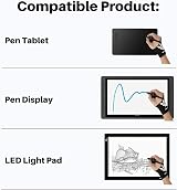 HUION Skeleton Glove for Graphics Tablet Right Hand Anti-Fouling 1 Unit view 6