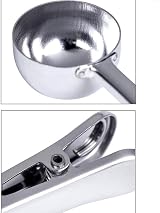HouChanges 7 Inch Coffee Scoop with Bag Clip Stainless Steel view 4