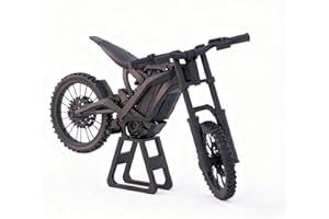 Electric Dirt Bike Model for Surron Light Bee X, 1:9 Scale Off-Road Motorcycle Miniature with Functional Suspension, Must Ass