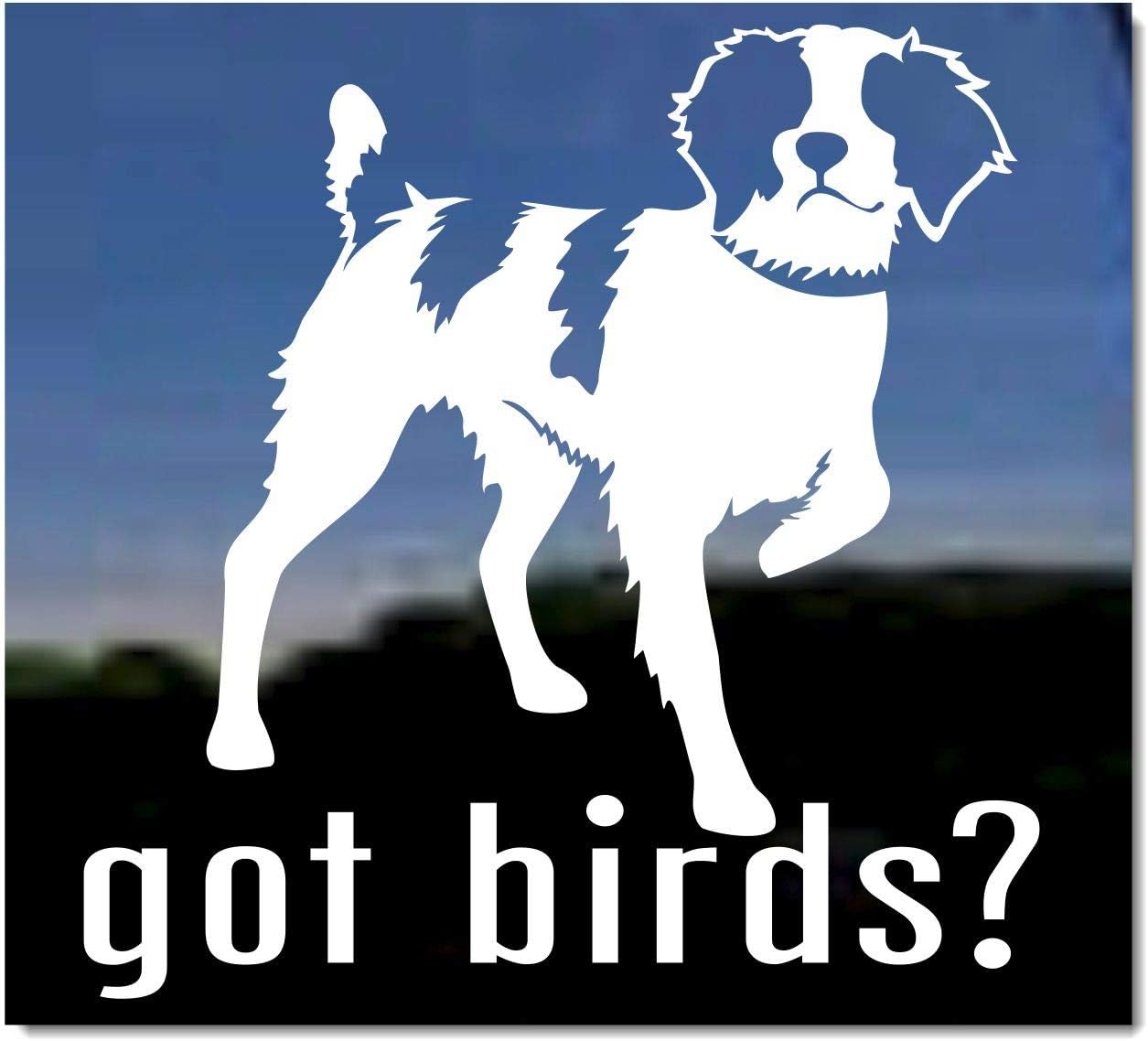 Got Birds? Brittany Gun Dog Decal | NickerStickers® Vinyl Window Auto Truck Decal Sticker