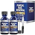 2 Bottle Toenail Fungus Treatment Extra Strength, 25% Undecylenic Acid, Tea Tree Oil, Toe Nail Fungus Treatments, Toe Fungus Treatment for Toenail