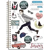 LONGXIN Twilight Merch Notebook Journal Twilight Gifts Edward Movie inspired Gift TV Show Inspired Gifts for Women Girls Vampire Lover Edward Bella Fans Movie Lovers Hardcover Spiral Notebook 5.8x8.3