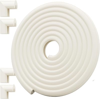 Dekukar Safety Baby Edge Corner Guards 2.3M Foam Set with 4 Corner Protectors