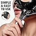 Premium Blackhead Remover, Black Mask [2-Pack] - Charcoal & Aloe Vera Peel Off Mask, with Black Head Extractor Tool Kit by Selene