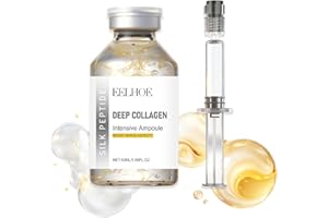 Silk Peptide Intensive Lifting Ampoule - Deep Collagen Silk Peptide Intensive Lifting Ampoule Serum for Face Tightening and L