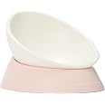 JWPC Anti-Slip Dog Bowl With Tilted Base - Detachable Silicone Stand For Bulldogs & Flat-Face Pets (Grey, 3.5 Cup) - View #5