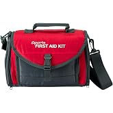 24/7 First Aid 189 Piece Coaches First Aid Kit, Red, 59544