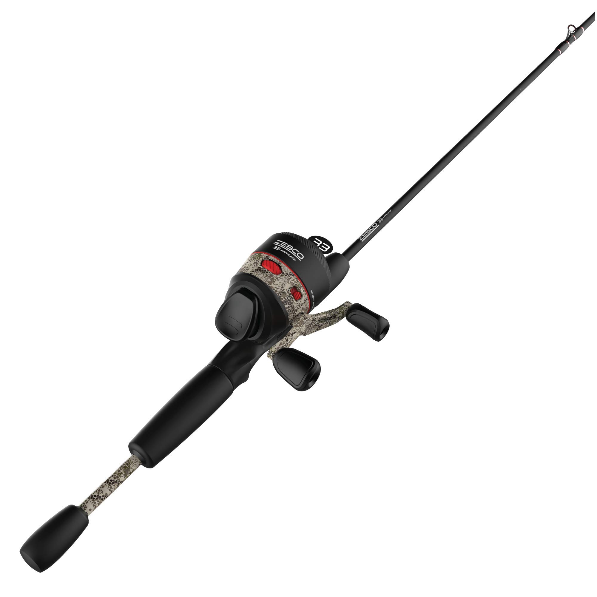 zebco bite alert spinning rod and reel combo