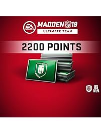 Madden NFL 19 MUT 2200 Points Pack (In Game) PS4 [Digital Code]