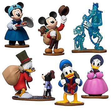 Offizielle Disney Mickey Mouse Weihnachtsgeschenk 6 Figur Spielset