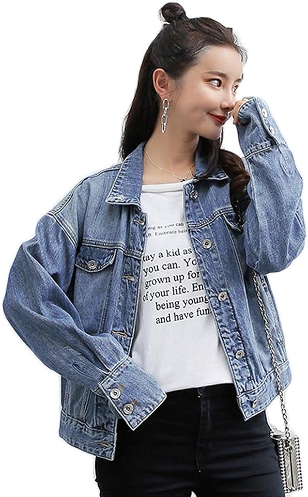 flared sleeve denim jacket