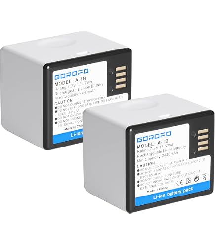 Amazon.com: VI VINTRONS 630mAh Battery for Sony Cyber-Shot DSC