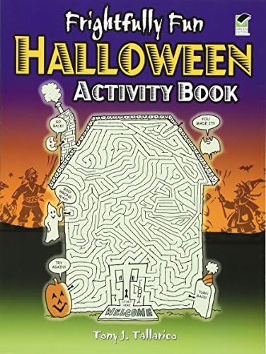 Frightfully Fun Halloween Activity Book (Dover Kids Activity Books: Fantasy)