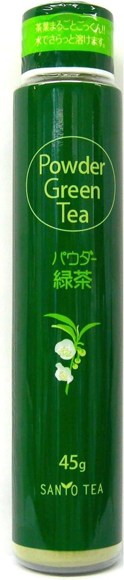 Powder green tea 45g you entered the Sanyo Shoji bottle