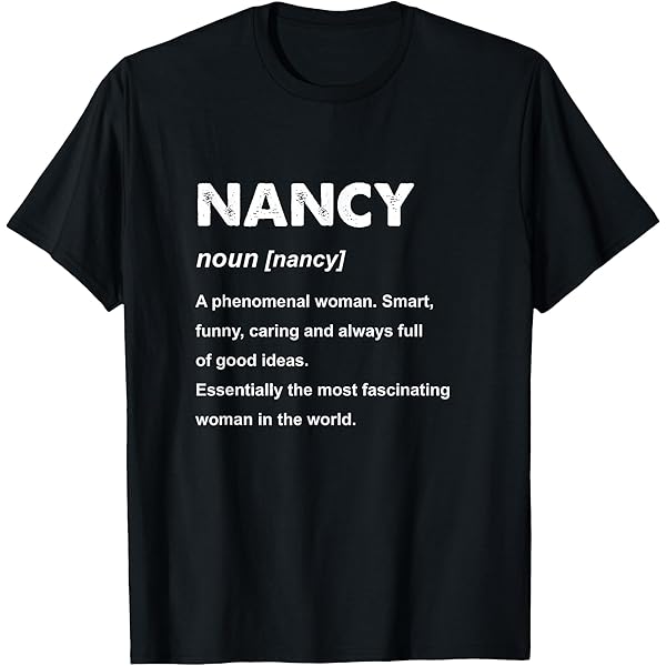 Amazon.com: Negative Nancy Funny T-Shirt : Clothing, Shoes & Jewelry