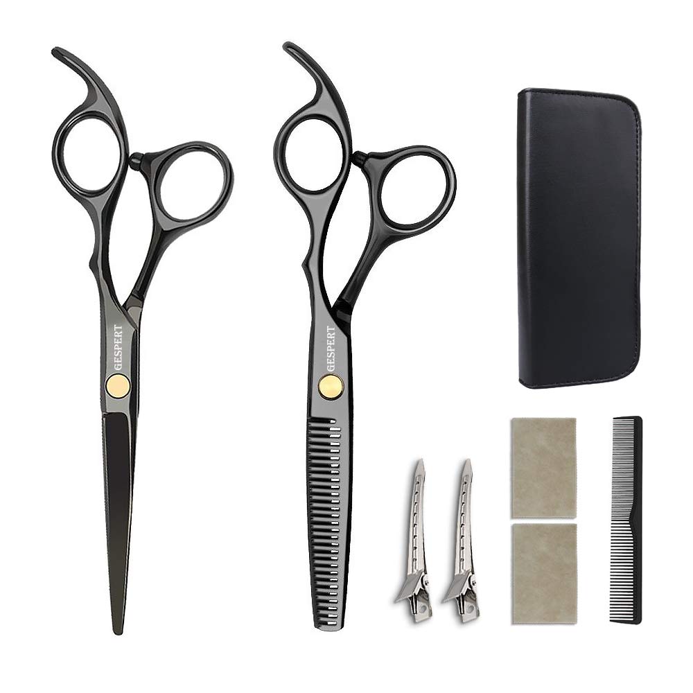 how to cut hair with scissors and comb