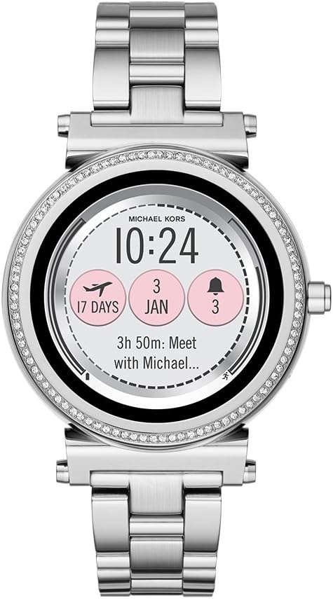 Michael Kors MKT5020 Reloj Inteligente Plata AMOLED 3,02 cm (1.19 ...