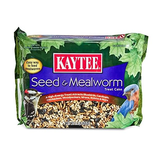 Kaytee Seed & Mealworm Treat Cake Awesome Pet Supply Deals