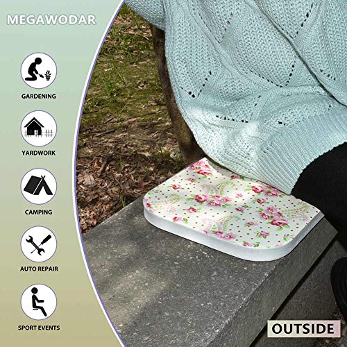 3-Pack Gardening Kneel Pads for Knee Protection, Garden Kneelers, Bath Floor Yoga Kneeler Mat, Garden Kneeling Cushions Baby Tub Bathing, Car Repair, House Chores