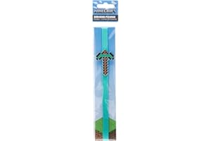 Minecraft: Diamond Pickaxe Enamel Charm Bookmark