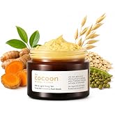 COCOONORIGINAL Vietnam Hung Yen Turmeric Face Mask 30ml / 1.01 fl oz | Brightening Clay Mask, Turmeric &amp; Niacinamide, Dark Spots, Dull Skin &amp; Uneven Tone, Vegan