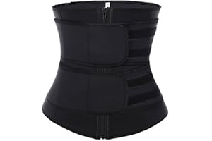 Pilarmuture Waist Trainer Belt for Women,Trimmer Belt Waist Trainer,Sweat Slimming Sports Neoprene Shaper Corset,Tummy Control Body Shaper,Waist Trimmer for Fitness and Abdominal Shaping