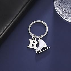LIKGREAT Ice Skate Keychain Figure Skating