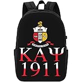 Mklgeowjc Fraternity Paraphernalia Gifts Rucksack Lightweight And Durable 600d Oxford Laptop Rucksack - Large Capacity For Outdoor Adventures, Travel & Business Errands