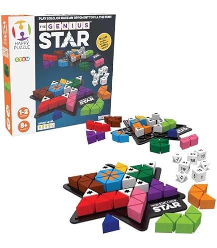 Genius Square – Gioco Da Tavolo Puzzle In Scatola, STEM, Nuovo Di Zecca