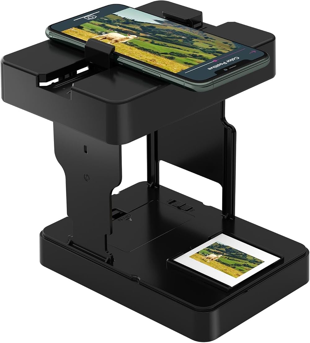 DigitConvert Slide Viewer Mobile Film Scanner 35mm to Digital with Smartphone