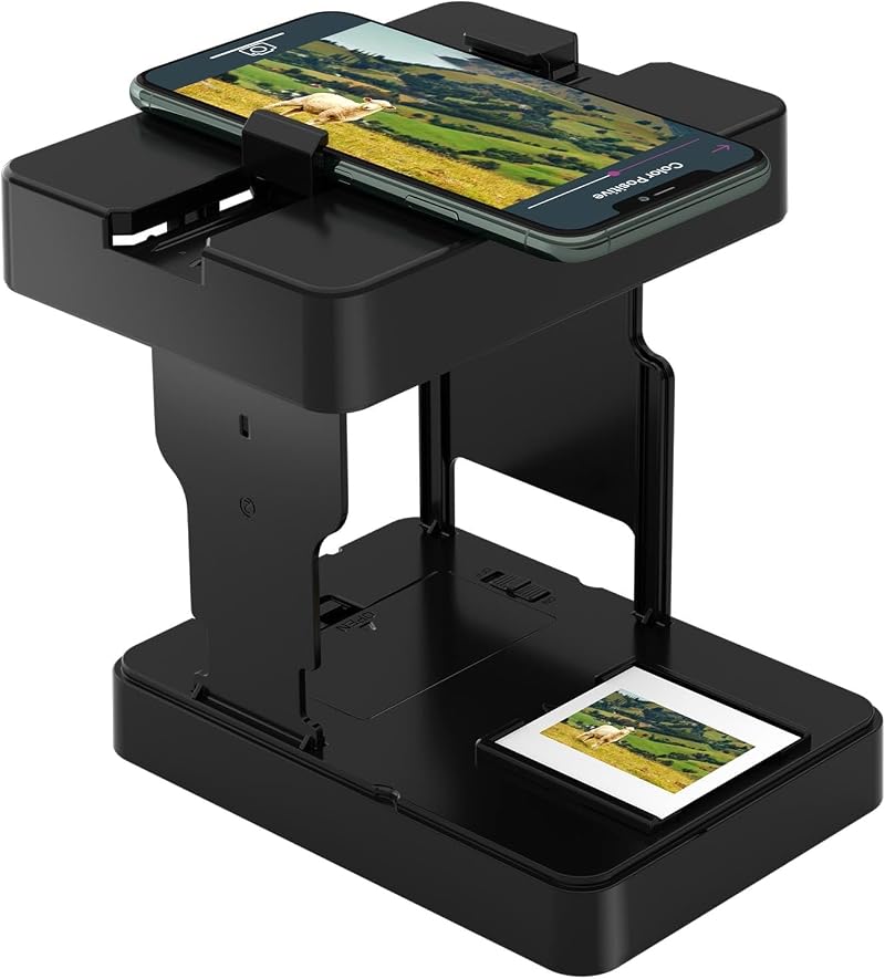 DigitConvert Slide Viewer Mobile Film Scanner 35mm to Digital with Smartphone