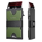 Mens Card Cases, Slim Card Holder Wallet for Men