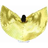 Nimiman Belly Dance Wings for Children Kids Belly Dance Costume Wing with Sticks