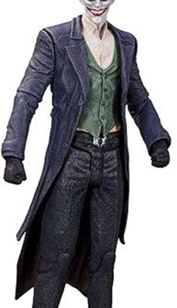 Batman Arkham Origins Joker Trench Genuine Leather Coat Amazon.co.uk