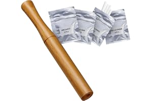 VOXXC Quit Smoking Inhaler,Essential Oil Inhaler,Portable Smokeless Inhalers,Wooden Vaporless Inhaler,Mini Travel Essentials,Gifts for Men Who Have Everything,Gifts for Women - W