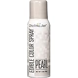 Chefmaster Edible Spray Cake Decorating Color 1.5oz Can - Metallic Pearl