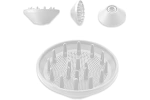 SEICHYGO 360° Rotating Diffuser Attachment Nozzle Compatible With Laifen Swift Hair Dryer/Swift SE Styling Tool, Hair Smoothing Dryer Magnetic Blower Accessories for Laifen, White…