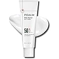 P.CALM Water Barrier Moisturizing Sun Cream Matte-Finish No White Cast SPF 50+ PA++++ Vegan Calming Moisture Daily Sunscreen for Dry Oily Sensitive Skin Korean Skincare