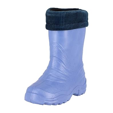 KREXUS leichte Kinder Eva Gummistiefel Kinder Gefüttert Gummistiefel Kinder Mädchen Gummistiefel Kinder Jungen Thermostiefel 