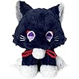 CALEMBOU Kawaii Plush Pillow Scaramouche Wanderer Cat Plush Cute Stuff 10" Soft Stuffed Animals Collectible Scarameow Plush Toys Gift for Fans (Scara Cat)