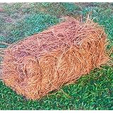 USA Premium Pine Straw - Pine Needle Mulch - Covers 65-80 Sqft