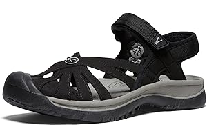 KEEN womens Rose Casual Closed Toe Sandals